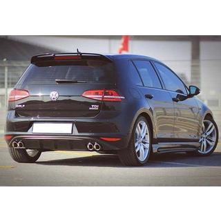 Zadný difúzor DPT V-6 (2012-2017, čierny lesk) Volkswagen Golf 7/E-Golf 2012–2020 fotografia 3