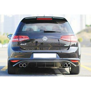 Zadný difúzor DPT V-6 (2012-2017, čierny lesk) Volkswagen Golf 7/E-Golf 2012–2020 fotografia 4