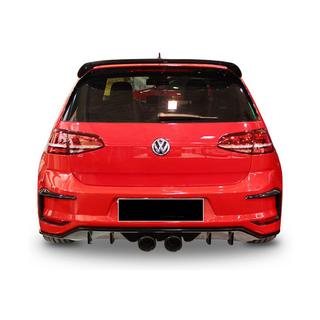 Zadný difúzor DPT V-7 (2012-2017, čierny lesk) Volkswagen Golf 7/E-Golf 2012–2020 fotografia 1