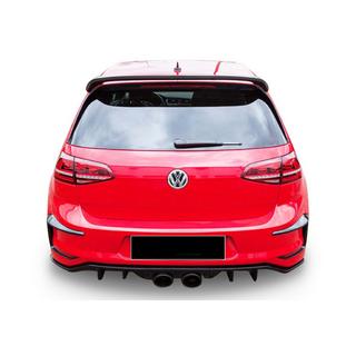 Zadný difúzor DPT V-7 (2012-2017, čierny lesk) Volkswagen Golf 7/E-Golf 2012–2020 fotografia 2