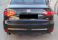 Volkswagen Jetta 2011–2018 Zadný difúzor DPT (2014-2018, čierny lesk) fotografia 3