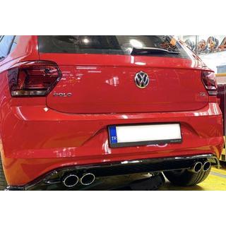 Zadný difúzor DPT V-1 (lesklá čierna) fotografia 1