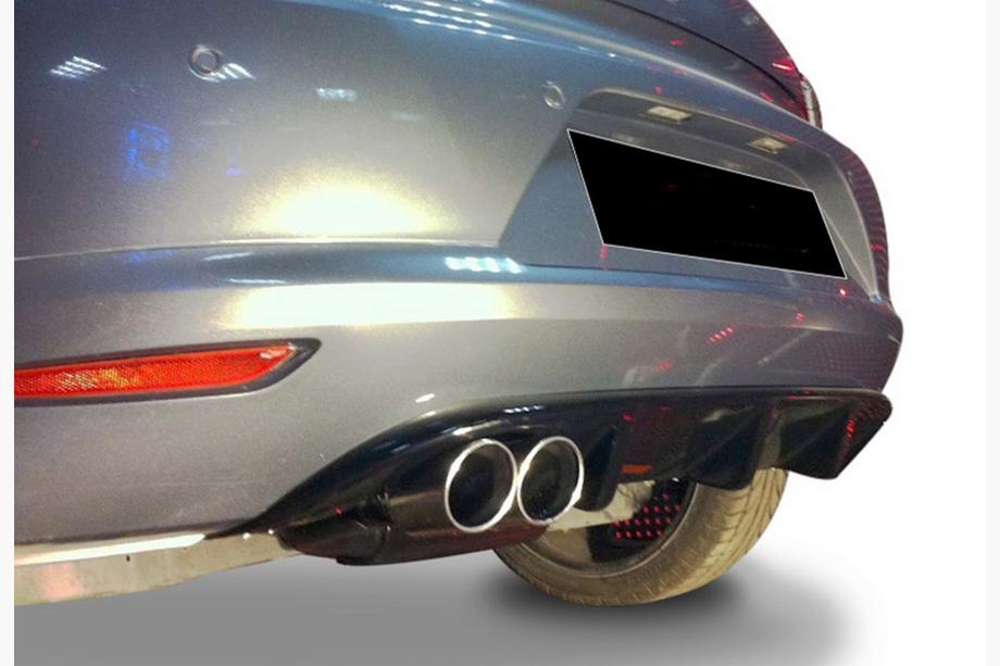 Volkswagen Scirocco 2008–2017 Zadný difúzor DPT V-3 (2008-2013, lesklá čierna) Image