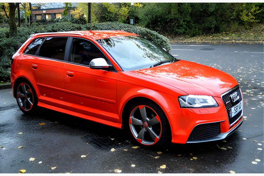 Audi A3 2003–2012 DPT bočné prahy (2005-2008, lesklá čierna) Image