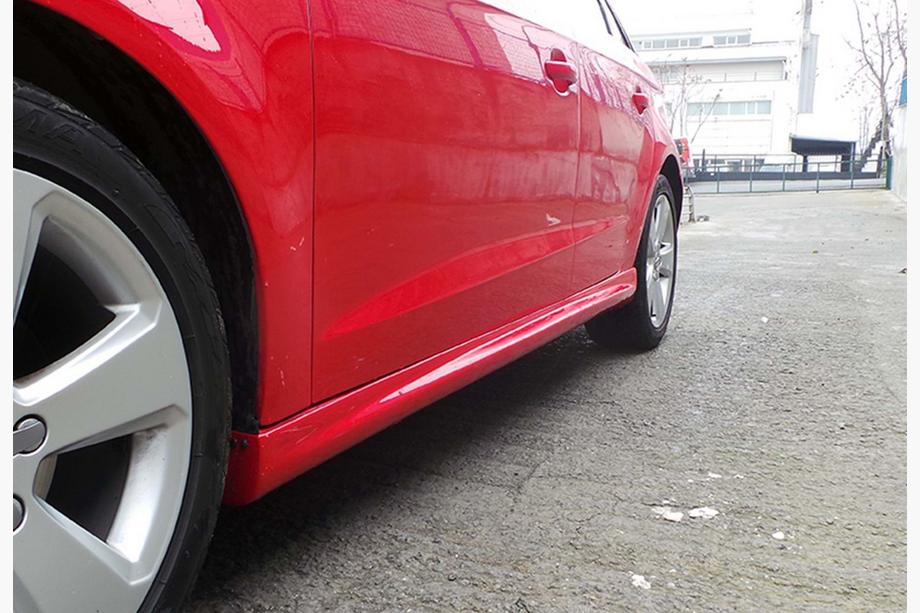 Audi A3 2012–2020 Bočné prahy DPT (HB, lesklá čierna) Image
