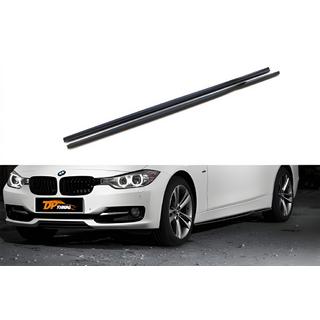 Nadstavce bočných prahov DPT (pre Base prahy, čierny lesk) BMW rad 3 F30/F31 2012–2019 fotografia 1