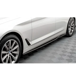 DPT V-2 nadstavce prahov (pre M-Sport/M5 prahy, čierny lesk)