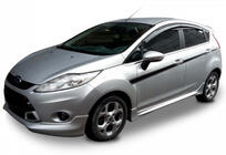 Ford Fiesta 2008–2017 Bočné prahy DPT V-1 (HB, na lakovanie) fotografia 2