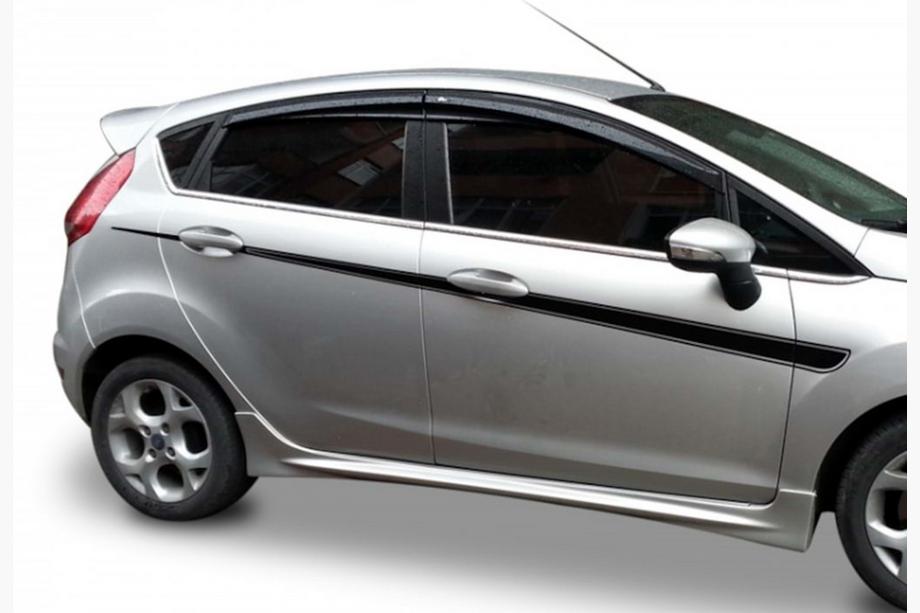 Ford Fiesta 2008–2017 Bočné prahy DPT V-1 (HB, na lakovanie) Image