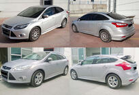 Ford Focus III 2011–2017 Bočné prahy DPT (2011-2014, na lakovanie) fotografia 1