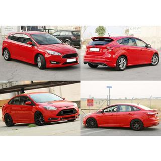 DPT bočné prahy (SD, 2015-2017, čierny lesk) Ford Focus III 2011–2017 fotografia 1