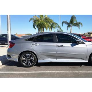 Bočné prahy DPT V-1 (na lakovanie) Honda Civic Sedan X 2016–2021 fotografia 1