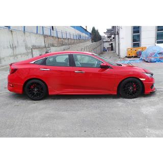 Bočné prahy DPT V-3 (na lakovanie) Honda Civic Sedan X 2016–2021 fotografia 1