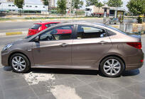 Hyundai Accent 2011–2017 Bočné prahy DPT (na lakovanie) fotografia 2