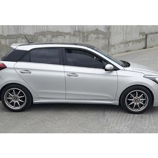 DPT bočné prahy (2014-2018, čierny lesk) Hyundai I-20 2014–2020 fotografia 2