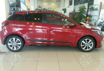 Hyundai I-20 2014–2020 DPT bočné prahy (2014-2020, čierny lesk) fotografia 1