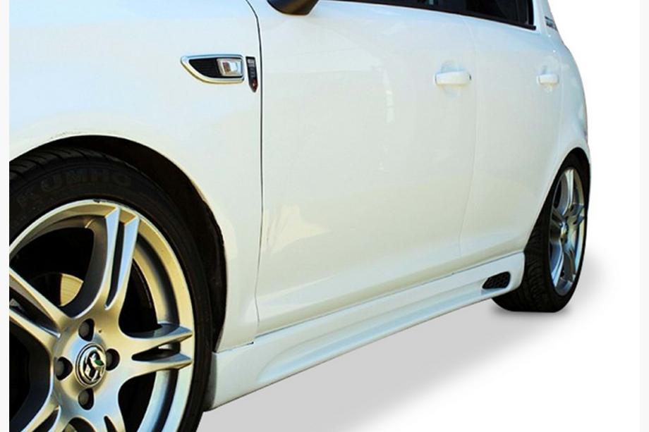 Opel Corsa D 2007–2014 Bočné prahy DPT V-2 (lesklá čierna) Image