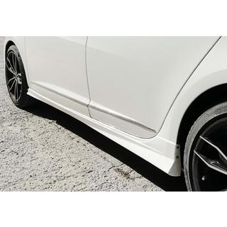 Bočné prahy DPT V-2 (lesklá čierna) Seat Ibiza 2010–2017 fotografia 1