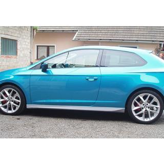 Bočné prahy DPT V-1 (na lakovanie) Seat Leon 2013–2020 fotografia 2