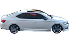 Skoda Superb 2015–2024 Bočné prahy DPT V-2 (na lakovanie) fotografia 1