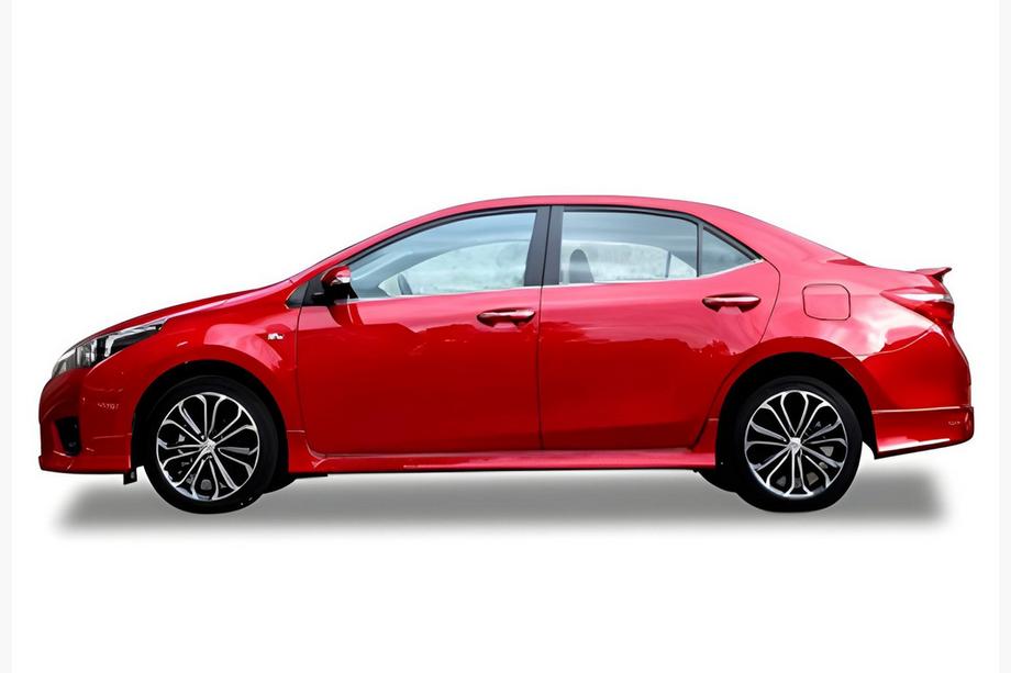 Toyota Corolla 2013–2019 Bočné prahy DPT (na lakovanie) Fotografia 1