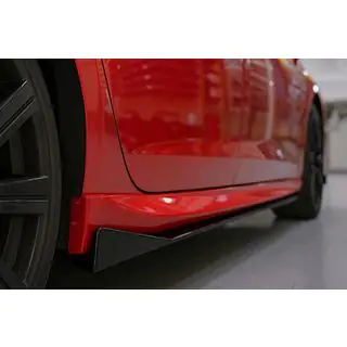 Univerzálne nástavce na bočné prahy DPT Aero Black (čierny lesk) fotografia 1