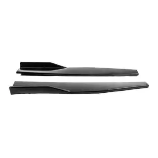 Univerzálne nástavce na bočné prahy DPT Aero Black (čierny lesk) fotografia 4