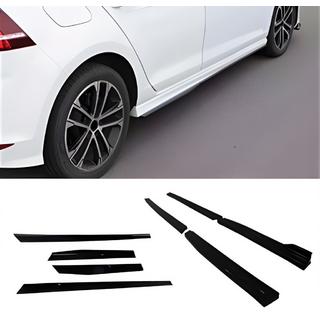 Bočné prahy DPT V-3 (čierny lesk) Volkswagen Golf 7/E-Golf 2012–2020