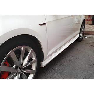 Bočné prahy DPT V-1 (čierny lesk) Volkswagen Golf 8 2019–
