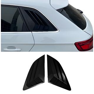 Kryty zadných okien DPT V-2 (čierny lesk, 2 ks) Audi A3 2012–2020