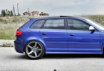 Audi A3 2003–2012 Spojler DPT V-2 (2003-2008, lesklá čierna) fotografia 6