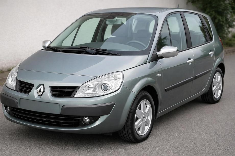 Renault Scenic/Grand 2003–2009 Chrómové kryty spätných zrkadiel (2 ks, plast) Image