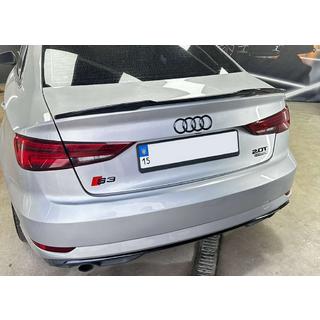 Spojler DPT V-5 (lesklá čierna) Audi A3 2012–2020 fotografia 1
