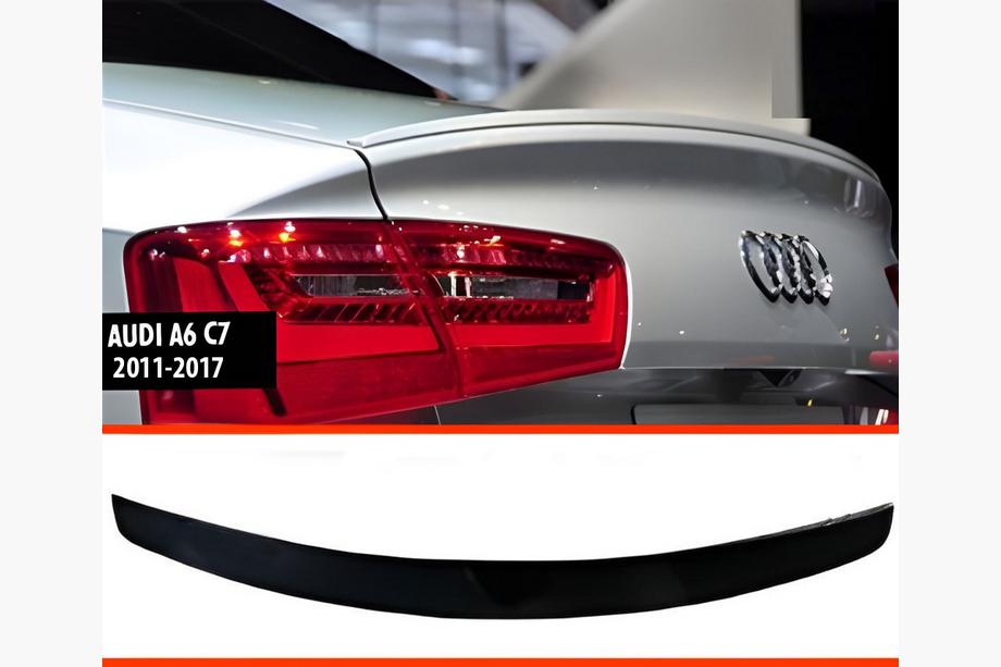 Audi A6 C7 2011–2017 DPT V1 spojler (Sedan, čierny lesk) Image