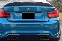 BMW 2. séria F22/F23 2014–2021 Spojler v štýle PSM (pre F22, čierny lesklý) fotografia 1