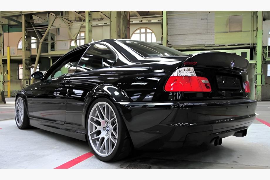 BMW 3 E46 1998–2006 Spojler v štýle CSL (pre Coupe, lesklá čierna) Image