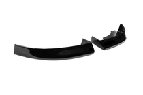 BMW 3 E46 1998–2006 Lip spojler predného nárazníka Flap DPT (čierny lesklý) fotografia 5
