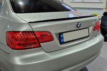 BMW 3. séria E92/E93 2006–2013 Spojler M3-Style (pre E92, čierny lesklý) fotografia 1