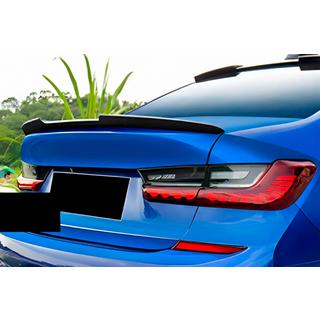 Spojler v štýle M4 (pre G20/G80, čierny lesk) BMW 3. rad G20/G21 2018– fotografia 1