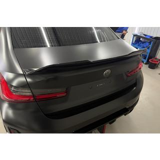 PSM-Style spojler (pre G20/G80, lesklá čierna) BMW 3. rad G20/G21 2018– fotografia 2