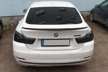 BMW 4 séria F32/F33/F36 2012–2020 Spojler v štýle PSM (pre F32, lesklá čierna) fotografia 10