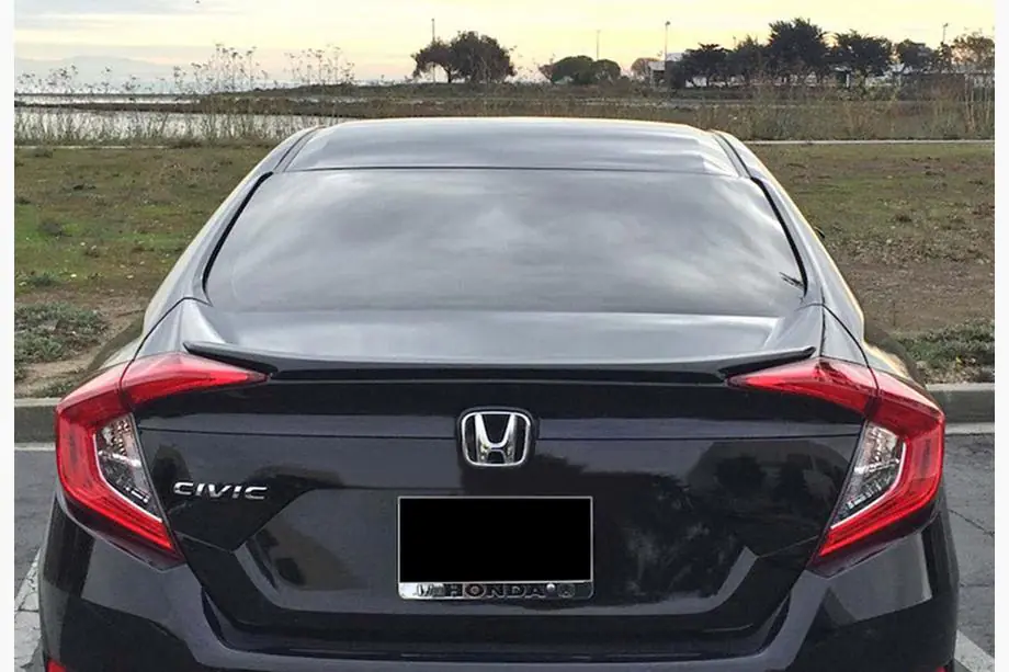 Honda Civic Sedan X 2016–2021 DPT spojler (na lakovanie) Image