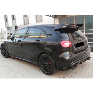 Spojler DPT V-1 (lesklá čierna) Mercedes A-сlass W176 2012–2018 fotografia 4