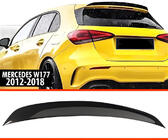Mercedes A-class W176 2012–2018 Spojler DPT V-4 (lesklá čierna) fotografia 1