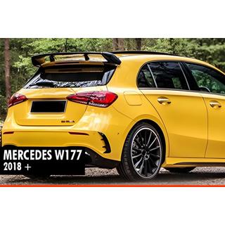 Spojler DPT V-1 (lesklá čierna) Mercedes A-class W177 2018–