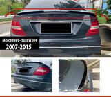 Mercedes trieda C W204 2007–2015 Spojler DPT V-1 (lesklá čierna) fotografia 1