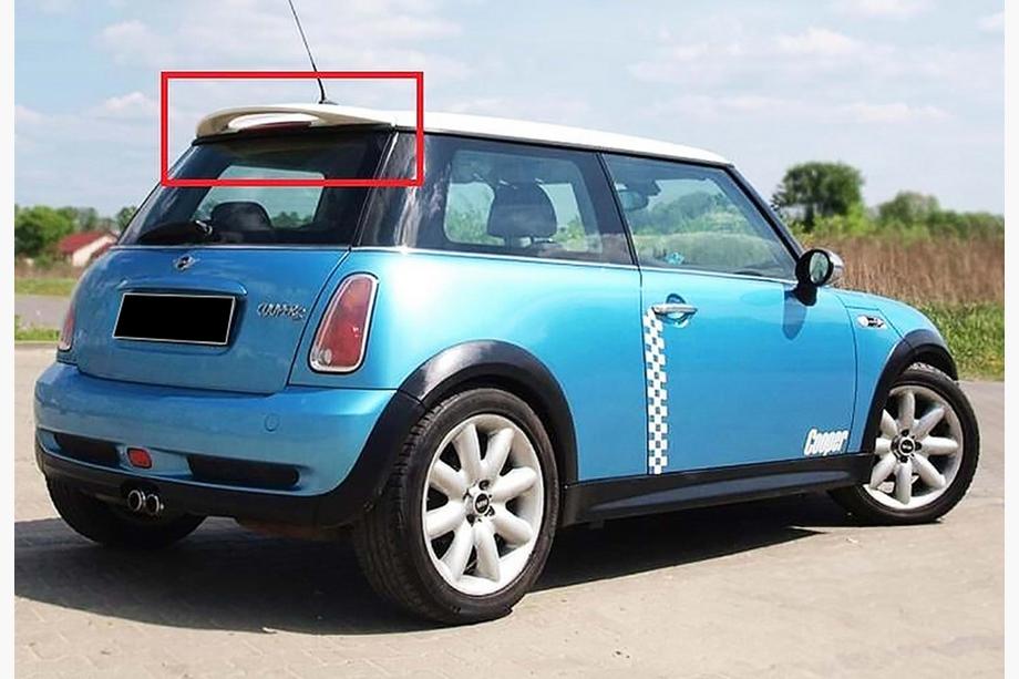 Mini Cooper R50/52/53 2000–2006 Spojler DPT (lesklá čierna) Image