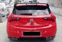 Opel Astra K 2016–2021 Spojler DPT V-2 (čierny vysoký lesk) fotografia 4