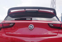 Opel Astra K 2016–2021 Spojler DPT V-2 (čierny vysoký lesk) fotografia 5