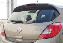 Opel Corsa D 2007–2014 Spojler DPT (lesklá čierna) fotografia 1
